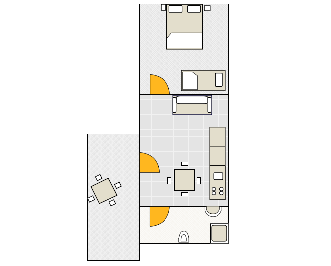 Apartment - A3 Ground-plan